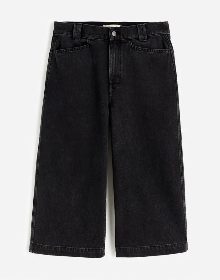 Madewell Denim Culottes In Jonston Wash Johnston Wash Women Shorts