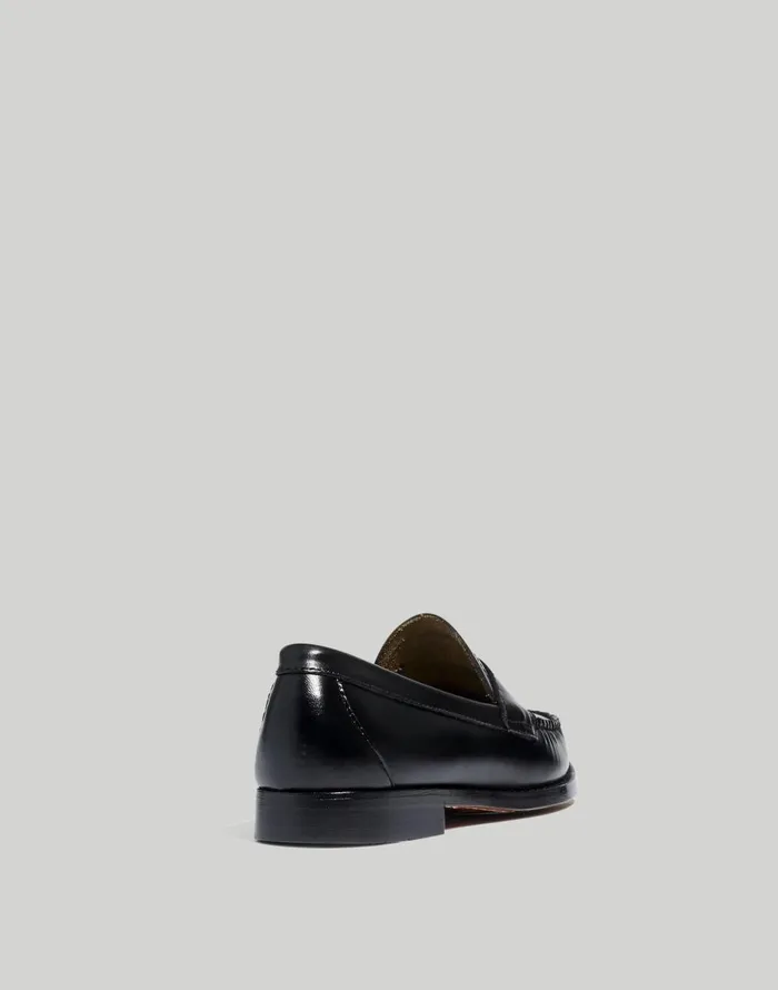 Madewell GHBASS Whitney Weejuns Penny Loafers Black Women Flats and Loafers