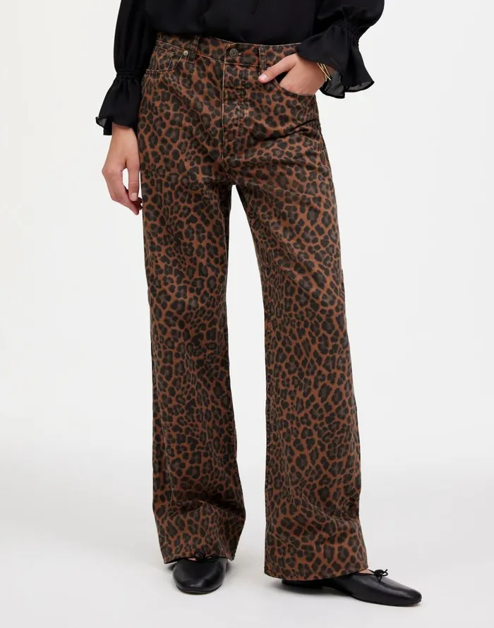 Madewell LowSlung Baggy Jeans Dark Coffee Women Jeans