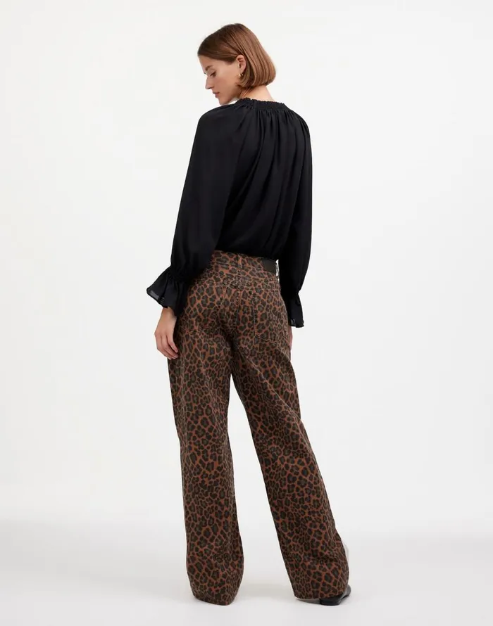 Madewell LowSlung Baggy Jeans Dark Coffee Women Jeans