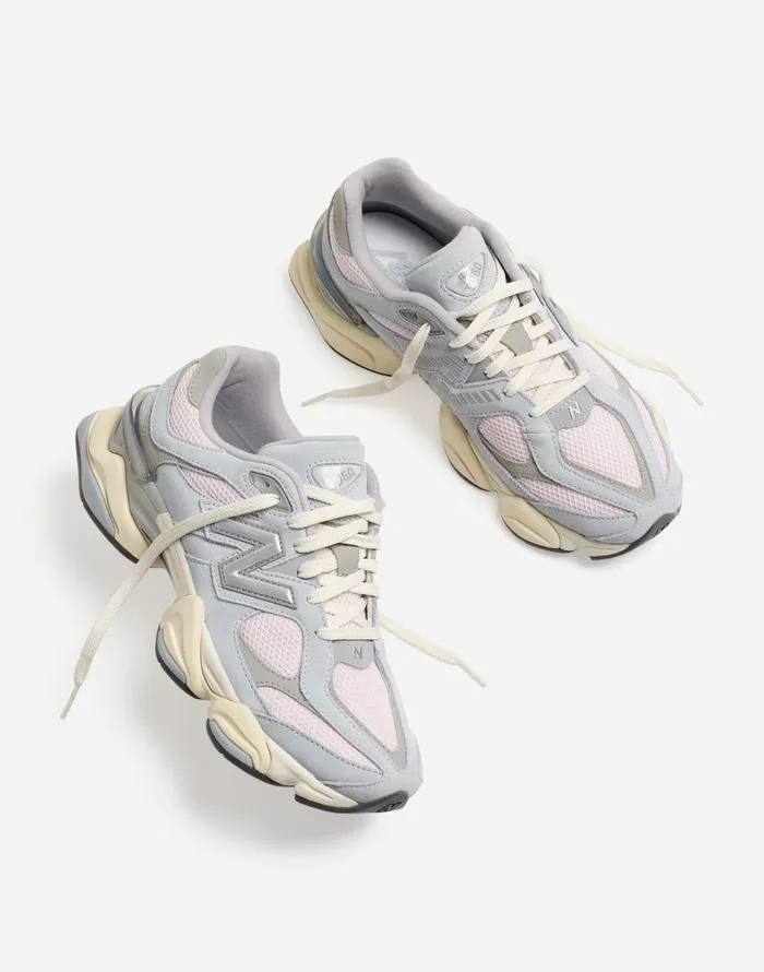 Madewell New Balance Unisex 9060 Sneakers Pink Granite Silver Metallic Women Sneakers Madewell New Balance Unisex 9060 Sneakers Pink Granite Silver Metallic Women Sneakers