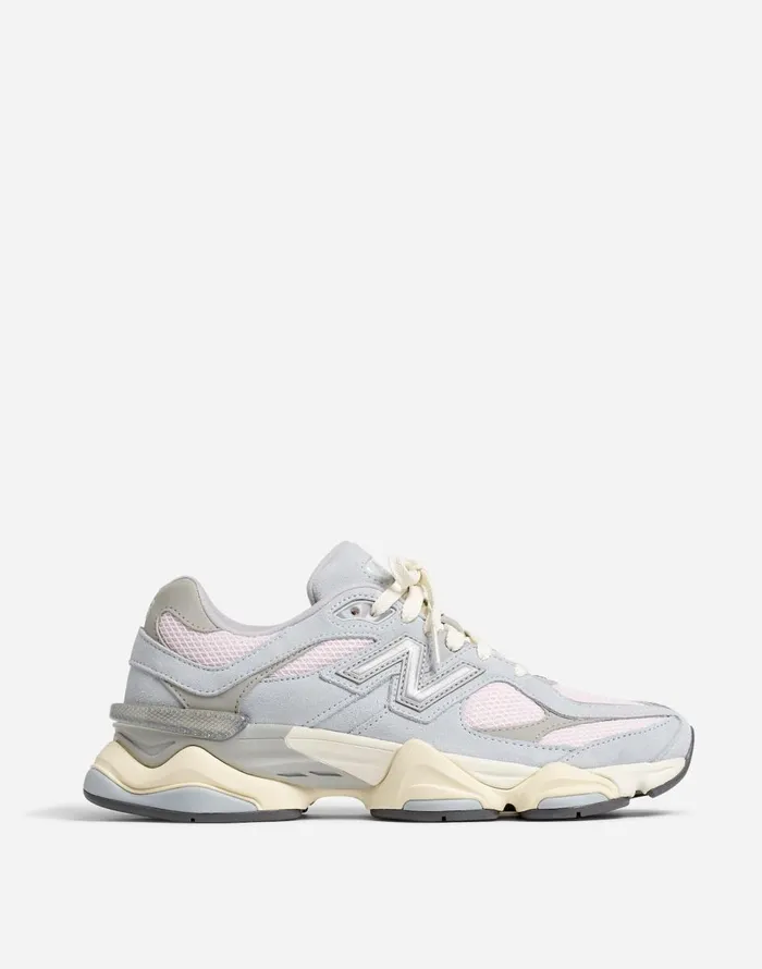 Madewell New Balance Unisex 9060 Sneakers Pink Granite Silver Metallic Women Sneakers
