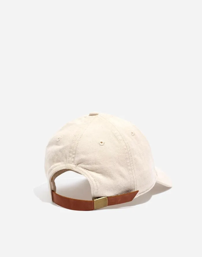 Madewell Organic Cotton BrokenIn Baseball Cap Alabaster Women Hats