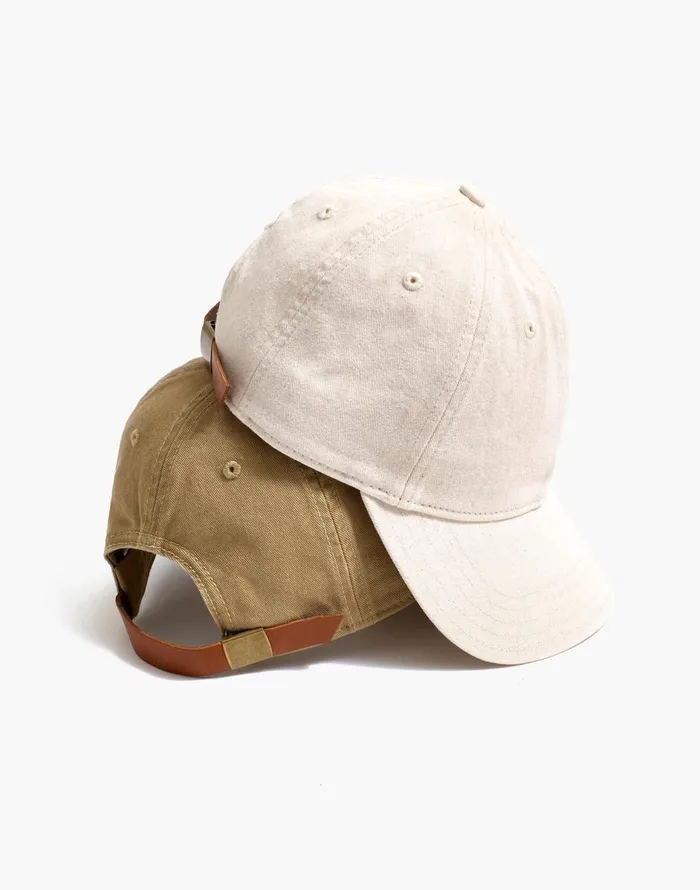Madewell Organic Cotton BrokenIn Baseball Cap Alabaster Women Hats