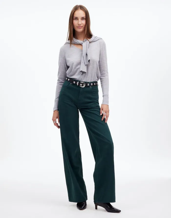 Madewell SuperwideLeg Jeans Luxury Forest Women Jeans