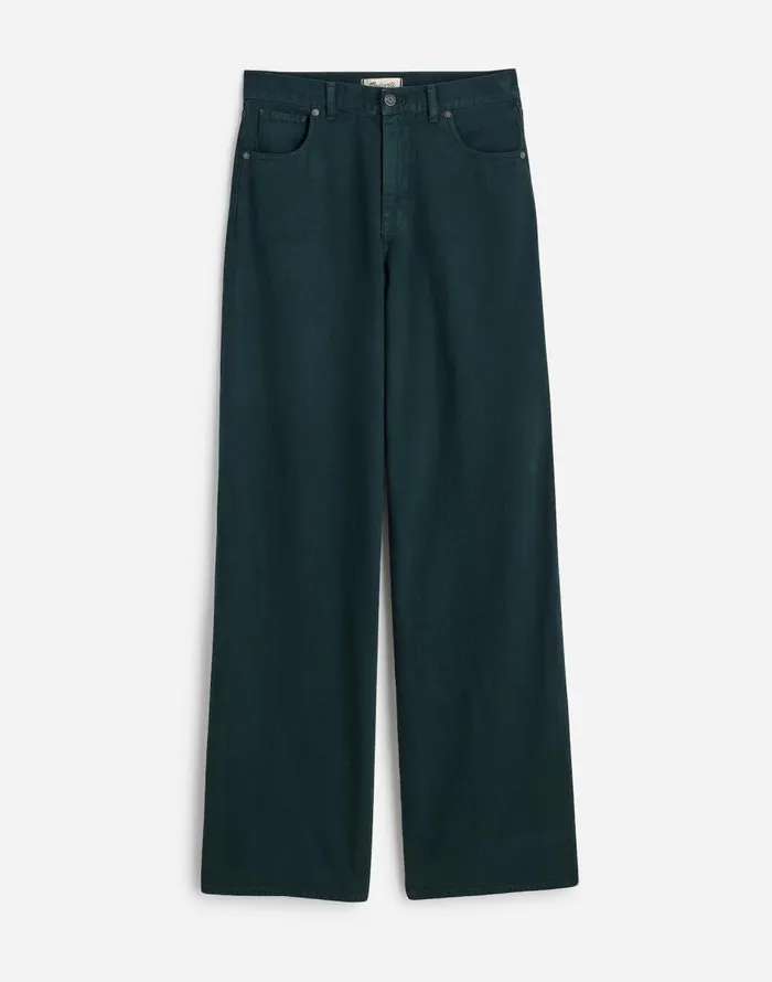 Madewell SuperwideLeg Jeans Luxury Forest Women Jeans