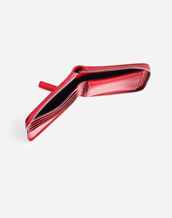 Madewell The Essential Zip Wallet Bright Ember Women Pouches and Wallets