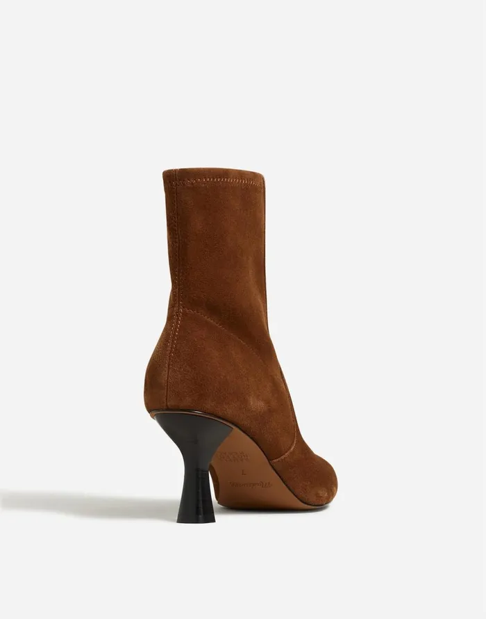Madewell The Justine Ankle Boot Dark Coffee Women Boots
