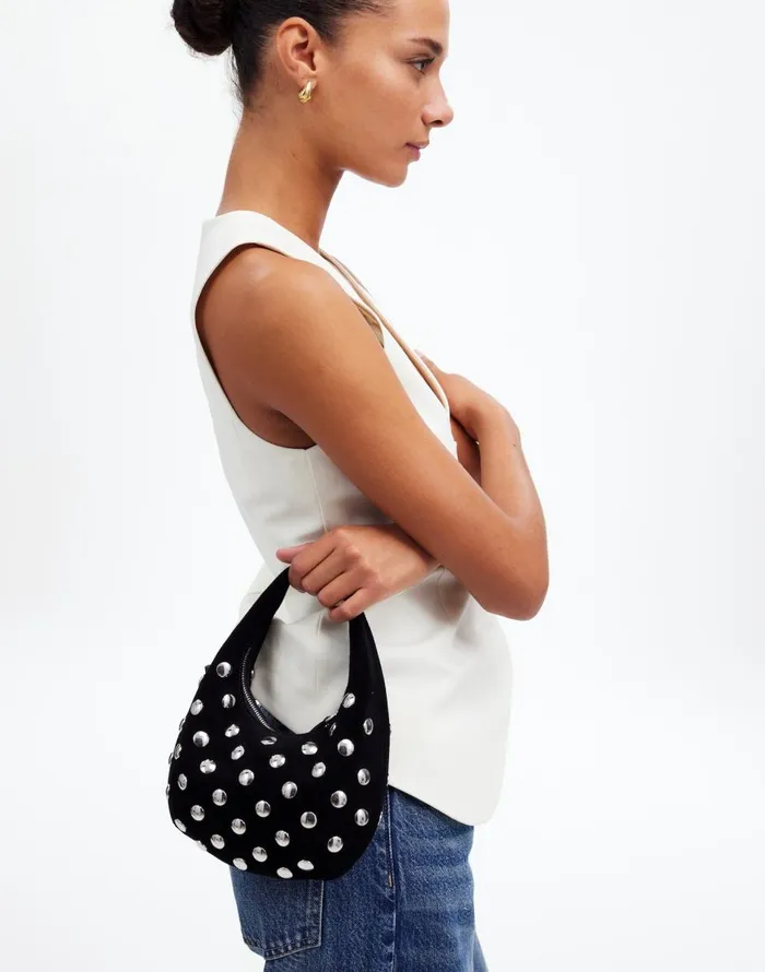 Madewell The Mini Bag True Black Multi Women Bags
