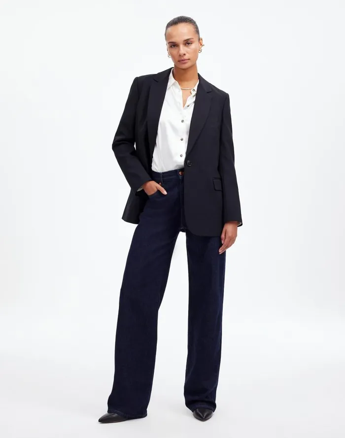 Madewell The Perfect Vintage WideLeg Jean Softdrape Denim Edition Rinse Wash Women Jeans Madewell The Perfect Vintage WideLeg Jean Softdrape Denim Edition Rinse Wash Women Jeans
