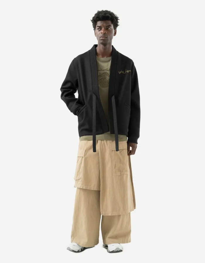 Maharishi Skirts 4588 Asym Cargo Hakama Pants Sand 8211 Men