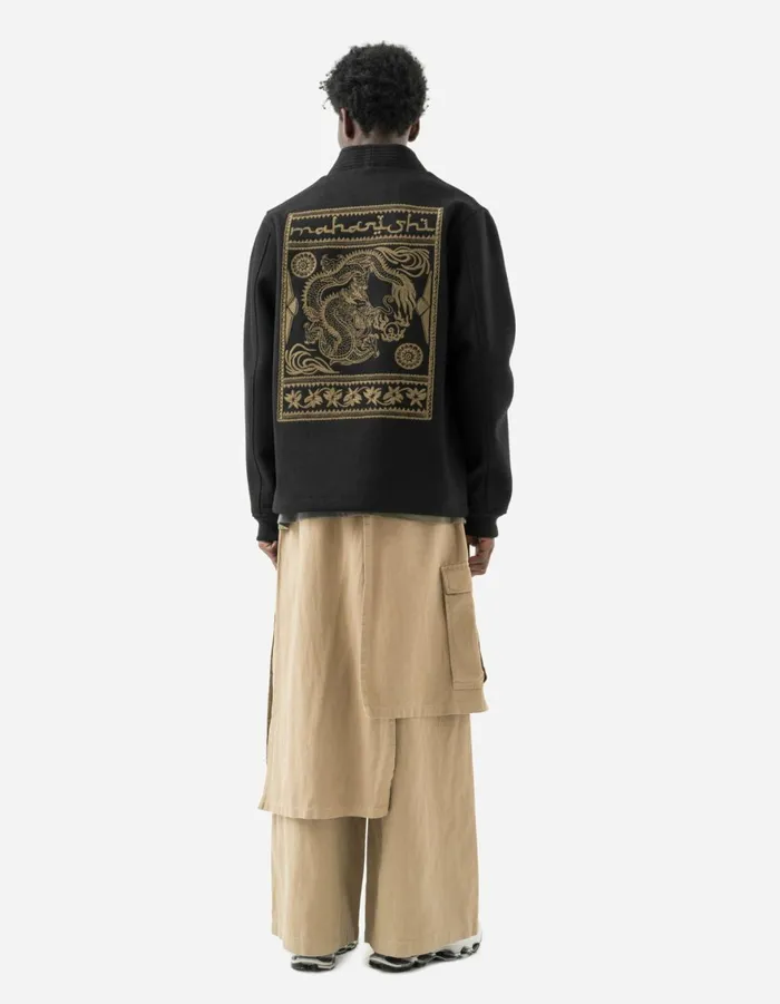 Maharishi Skirts 4588 Asym Cargo Hakama Pants Sand 8211 Men