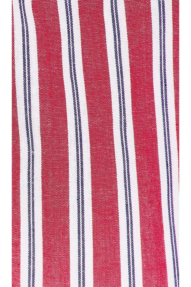 Maxy Button Up Red and White Women Lovers and Friends Tops