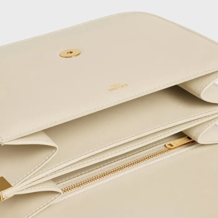 Medium College Bag In Shiny Calfskin Pampa Women CELINE MORE LINES Medium College Bag In Shiny Calfskin Pampa Women CELINE MORE LINES