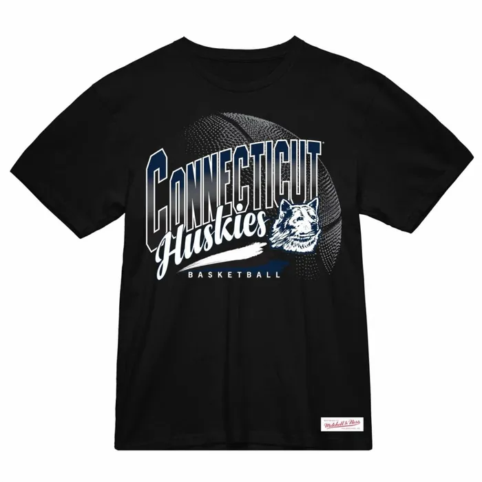 Men039s Collegiate Mitchell and Ness University Of Connecticut Madness Victory Road Tee Men039s Collegiate Mitchell and Ness University Of Connecticut Madness Victory Road Tee