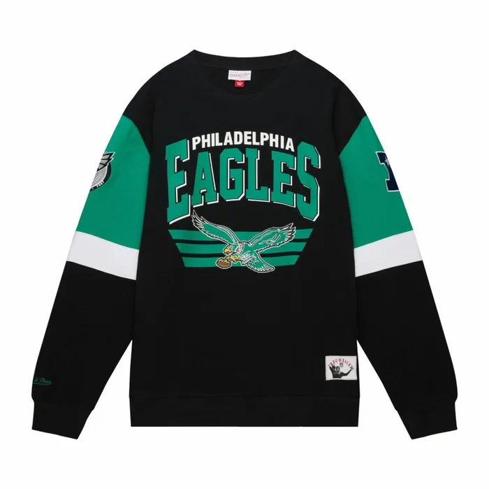Men039s Hoodies and Sweatshirts Mitchell and Ness All Over Crew 30 Philadelphia Eagles Men039s Hoodies and Sweatshirts Mitchell and Ness All Over Crew 30 Philadelphia Eagles