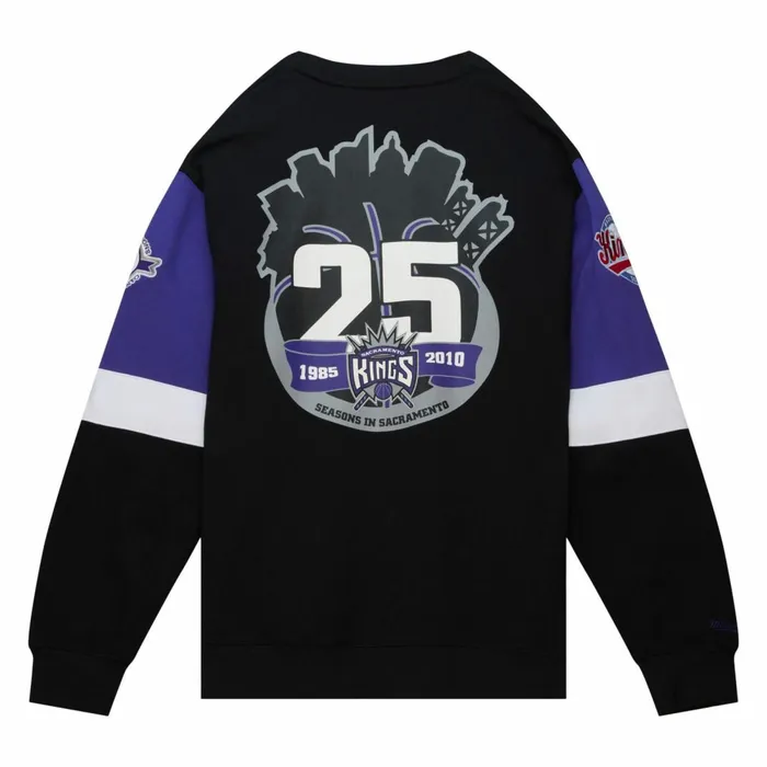 Men039s Hoodies and Sweatshirts Mitchell and Ness All Over Crew 30 Sacramento Kings Men039s Hoodies and Sweatshirts Mitchell and Ness All Over Crew 30 Sacramento Kings