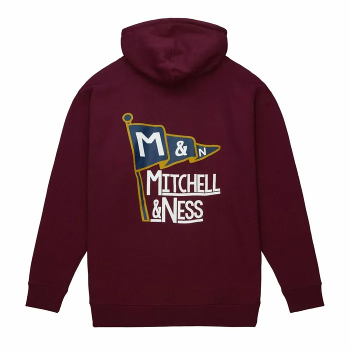 Men039s Hoodies and Sweatshirts Mitchell and Ness Branded MandN Flag Hoodie Men039s Hoodies and Sweatshirts Mitchell and Ness Branded MandN Flag Hoodie