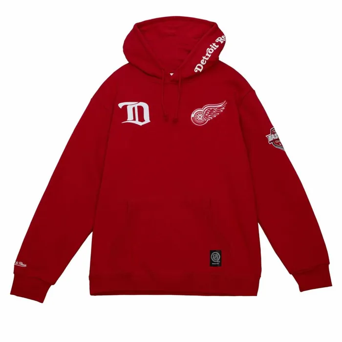 Men039s Hoodies and Sweatshirts Mitchell and Ness City Collection Fleece Hoody Detroit Red Wings Men039s Hoodies and Sweatshirts Mitchell and Ness City Collection Fleece Hoody Detroit Red Wings