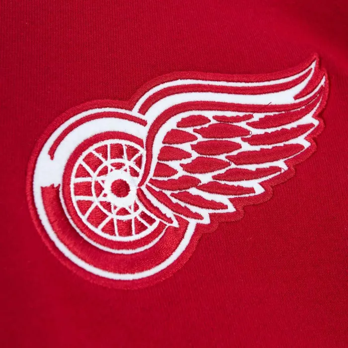Men039s Hoodies and Sweatshirts Mitchell and Ness City Collection Fleece Hoody Detroit Red Wings