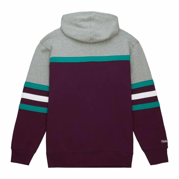Men039s Hoodies and Sweatshirts Mitchell and Ness Head Coach Hoodie Anaheim Ducks Men039s Hoodies and Sweatshirts Mitchell and Ness Head Coach Hoodie Anaheim Ducks