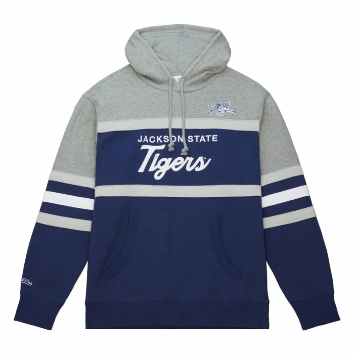 Men039s Hoodies and Sweatshirts Mitchell and Ness Head Coach Hoodie Jackson State University Men039s Hoodies and Sweatshirts Mitchell and Ness Head Coach Hoodie Jackson State University