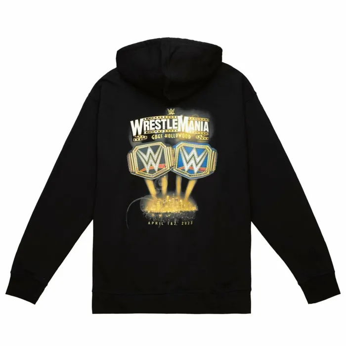 Men039s Hoodies and Sweatshirts Mitchell and Ness MandN X WrestleMania 39 Hoodie Men039s Hoodies and Sweatshirts Mitchell and Ness MandN X WrestleMania 39 Hoodie