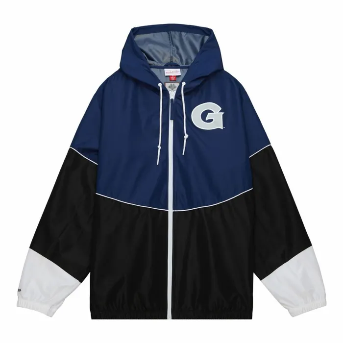 Men039s Jackets and Outerwear Mitchell and Ness Home Team Lightweight Windbreaker Georgetown University Men039s Jackets and Outerwear Mitchell and Ness Home Team Lightweight Windbreaker Georgetown University