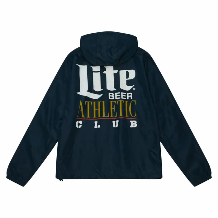 Men039s Jackets and Outerwear Mitchell and Ness MandN X Miller Lite Athletic Club Windbreaker