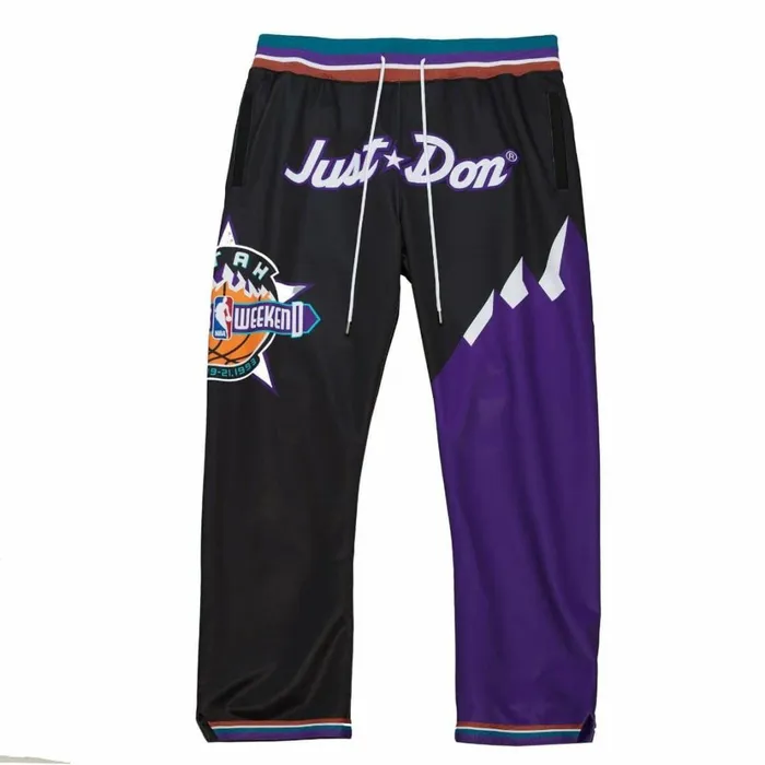 Men039s Just Don Mitchell and Ness Just Don Utah Jazz Warm Up Pants NBA All Star 199394 Men039s Just Don Mitchell and Ness Just Don Utah Jazz Warm Up Pants NBA All Star 199394