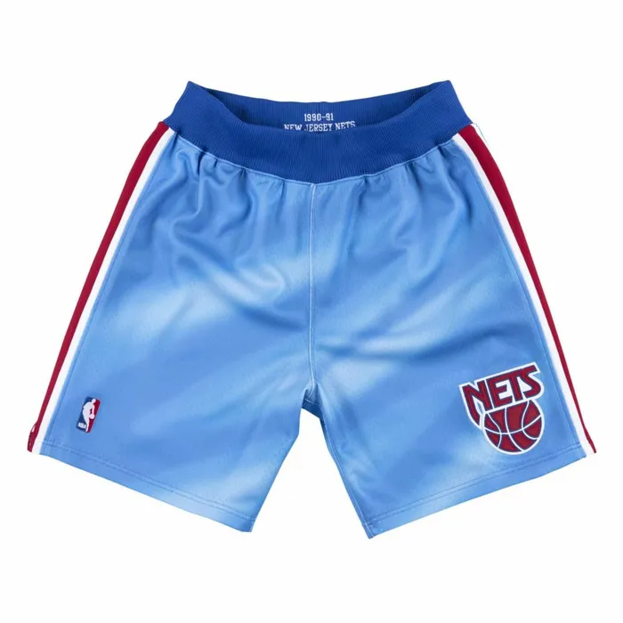 Men039s NBA Authentic Mitchell and Ness Authentic Shorts New Jersey Nets 199091 Men039s NBA Authentic Mitchell and Ness Authentic Shorts New Jersey Nets 199091
