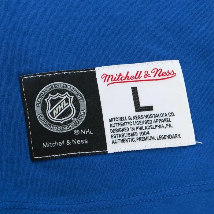 Men039s NHL Mitchell and Ness Color Blocked SS Tee New York Islanders Men039s NHL Mitchell and Ness Color Blocked SS Tee New York Islanders