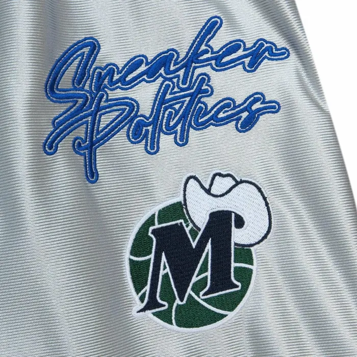 Men039s Pants Mitchell and Ness My Towns Politics Tear Away Pant Dallas Mavericks