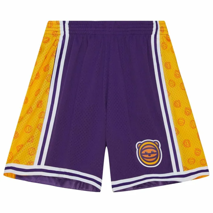 Men039s Shorts Mitchell and Ness MandN X Ozuna Swingman Shorts Los Angeles Lakers Men039s Shorts Mitchell and Ness MandN X Ozuna Swingman Shorts Los Angeles Lakers