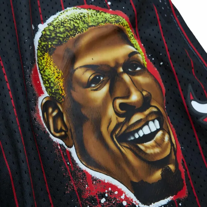 Men039s Shorts Mitchell and Ness My Kind Of Town Shorts Chicago Bulls Dennis Rodman Men039s Shorts Mitchell and Ness My Kind Of Town Shorts Chicago Bulls Dennis Rodman