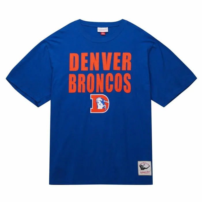 Men039s TShirts and Tops Mitchell and Ness Legendary Slub SS Tee Denver Broncos Men039s TShirts and Tops Mitchell and Ness Legendary Slub SS Tee Denver Broncos