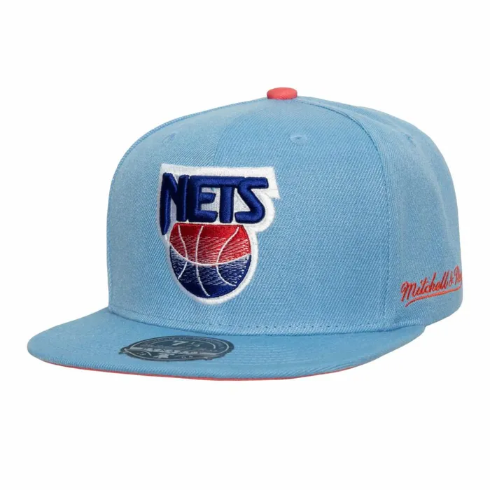 Men039sWomen039s Fitted 163 Styles Mitchell and Ness Hyperteam Fitted HWC New Jersey Nets