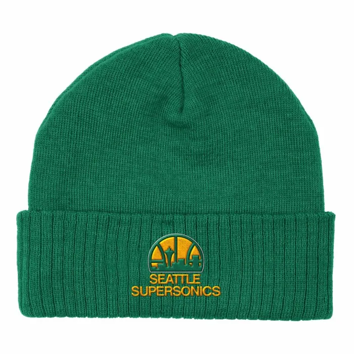 Men039sWomen039s Knit 154 Styles Mitchell and Ness Fandom Knit Beanie Seattle SuperSonics Men039sWomen039s Knit 154 Styles Mitchell and Ness Fandom Knit Beanie Seattle SuperSonics