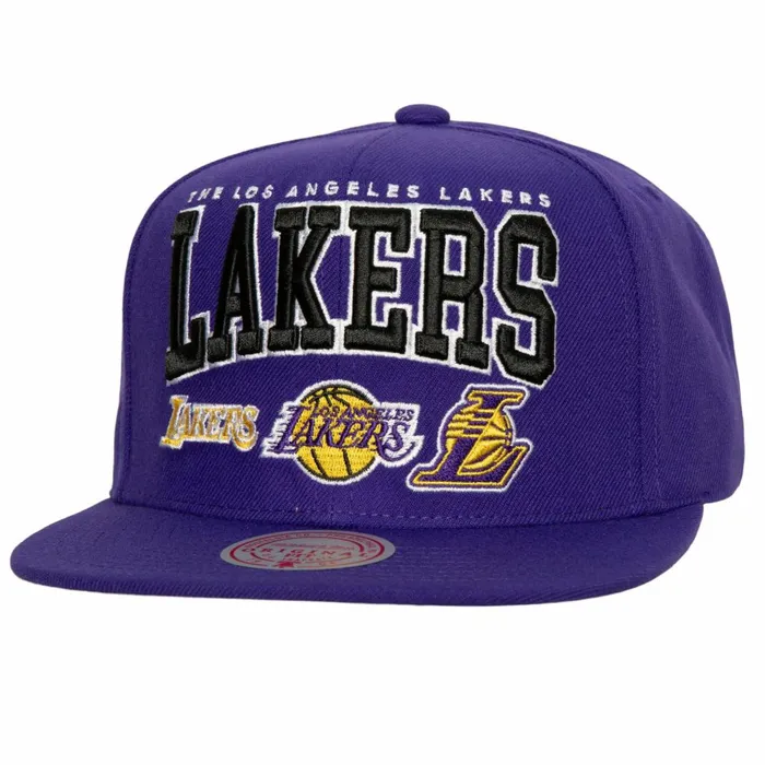 Men039sWomen039s Snapback 1921 Styles Mitchell and Ness Champ Stack Snapback Los Angeles Lakers Men039sWomen039s Snapback 1921 Styles Mitchell and Ness Champ Stack Snapback Los Angeles Lakers