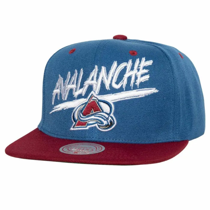 Men039sWomen039s Snapback 1921 Styles Mitchell and Ness Transcript Snapback Colorado Avalanche Men039sWomen039s Snapback 1921 Styles Mitchell and Ness Transcript Snapback Colorado Avalanche