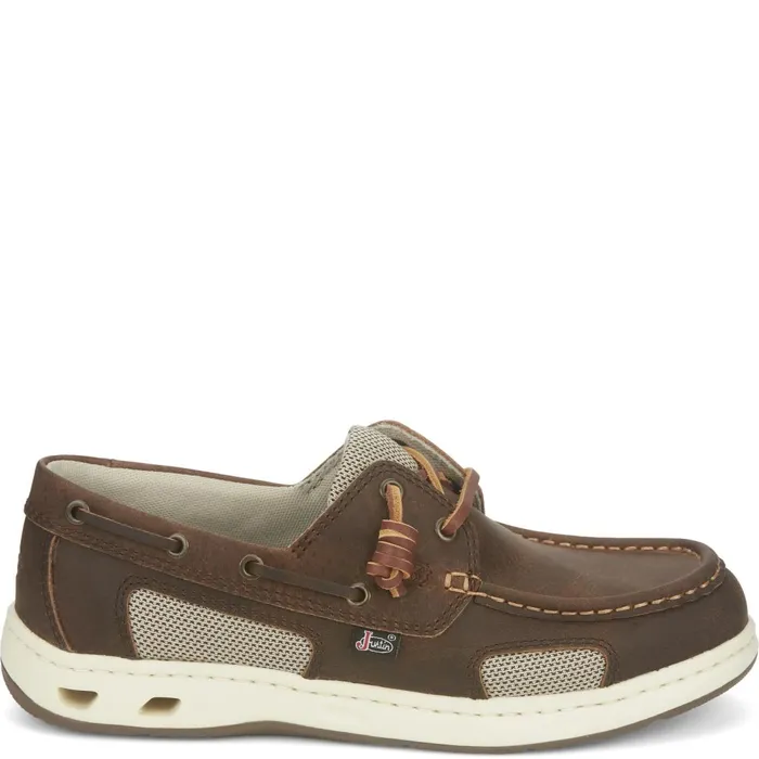 MEN Angler SlipOn Casual Shoe Cigar Brown Justin Boots Casuals