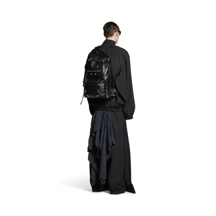 Men Backpacks Balenciaga Le Cagole Men Backpack In Black