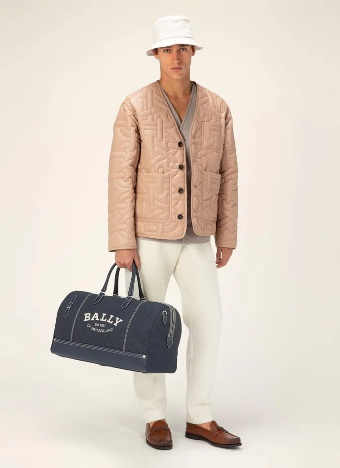 Men Bally Leather Suede Jacket 8211 Suede Outerwear In Taupe