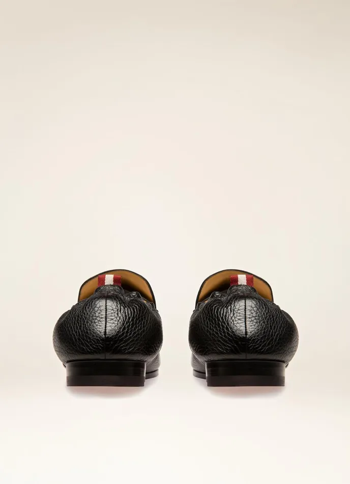 Men Bally Loafers And Moccasins Planker 8211 Leather Loafers In Black