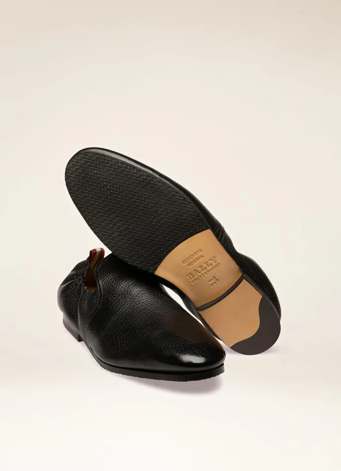 Men Bally Loafers And Moccasins Planker 8211 Leather Loafers In Black