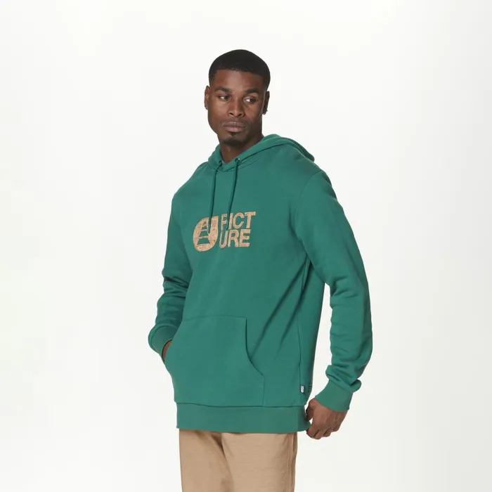 Men BASEMENT CORK HOODIE Picture Organic Clothing Sweats and Hoodies