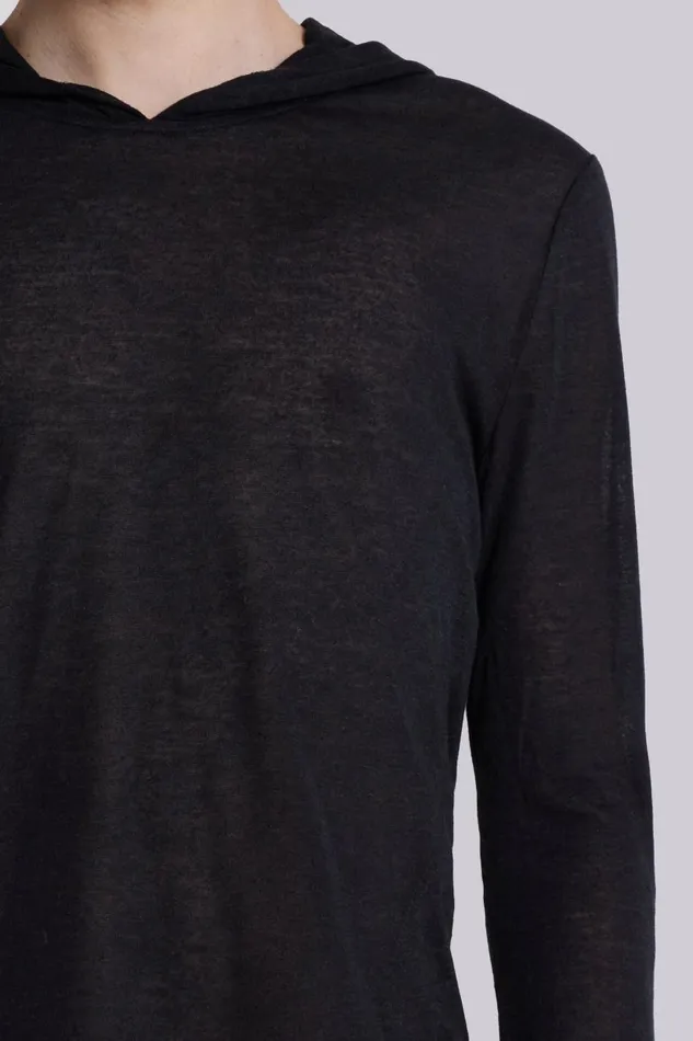Men Black Mist Hoodie Jaded London Hoodies and Sweatshirts
