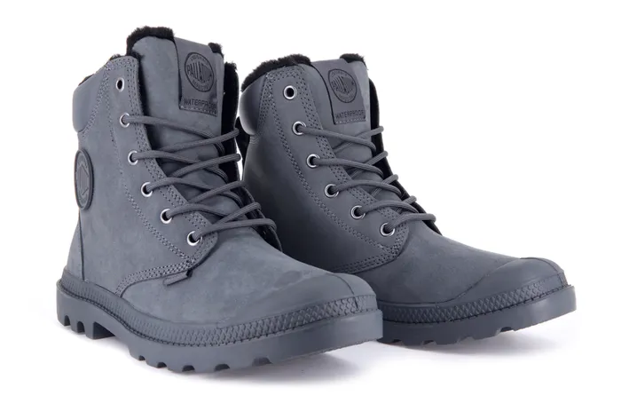 Men Boots PALLADIUM PAMPA SPORT CUFF WPS Dark Shadow Men Boots PALLADIUM PAMPA SPORT CUFF WPS Dark Shadow