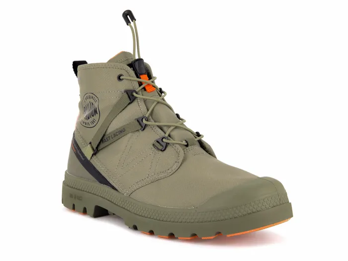 Men Boots PALLADIUM PAMPA TRAVEL LITE WATERPROOF Dune Men Boots PALLADIUM PAMPA TRAVEL LITE WATERPROOF Dune