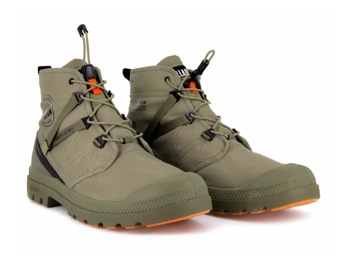 Men Boots PALLADIUM PAMPA TRAVEL LITE WATERPROOF Dune Men Boots PALLADIUM PAMPA TRAVEL LITE WATERPROOF Dune